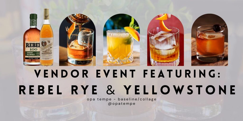 Rebel Rye Whiskey and Yellowstone Whiskey
